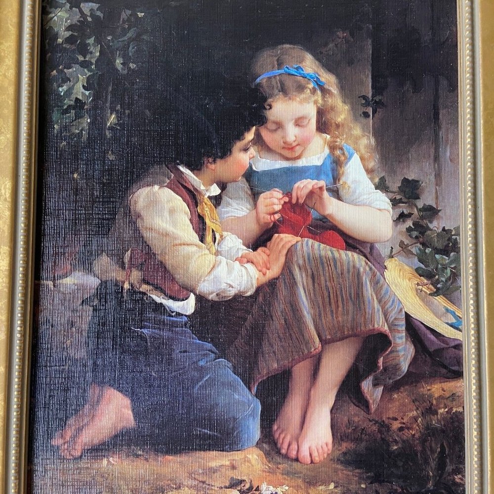 Cedar Creek Art Print Framed A Special Moment by Emile Minier 10.75'' x 12.75'' - Picture 6 of 8